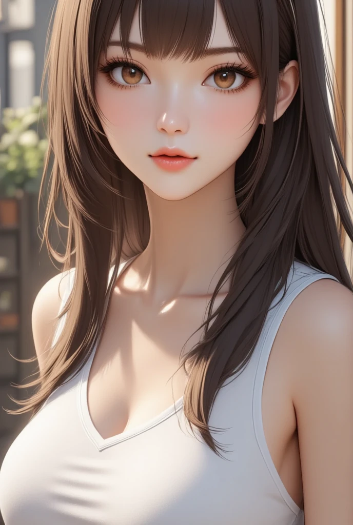 <lora:arurinh_v2_uberRealisticPornMerge_urpmv13_100_33pic:0.4> arurinh,
((blushing)) ((embarassed)) ,
waist up, absurdes,
long straight thin hair, dynamic pose, modelshoot:photoshoot, HD, high contrast, sharp image, masterpiece,
mouth closed, balanced eyes, CG render, small head bone, detailed collar bone,
(Best quality details:1.2),realistic,8K Ultra Detailed,High quality texture,detailed texture,finely detailed,high detail,extremely detailed cg,High quality shadow,beautiful face,Detailed beautiful delicate eyes, DOF, beauiful woman,smaller breast, tall,
blurry background,
lime
colourful
Gym Clothes,