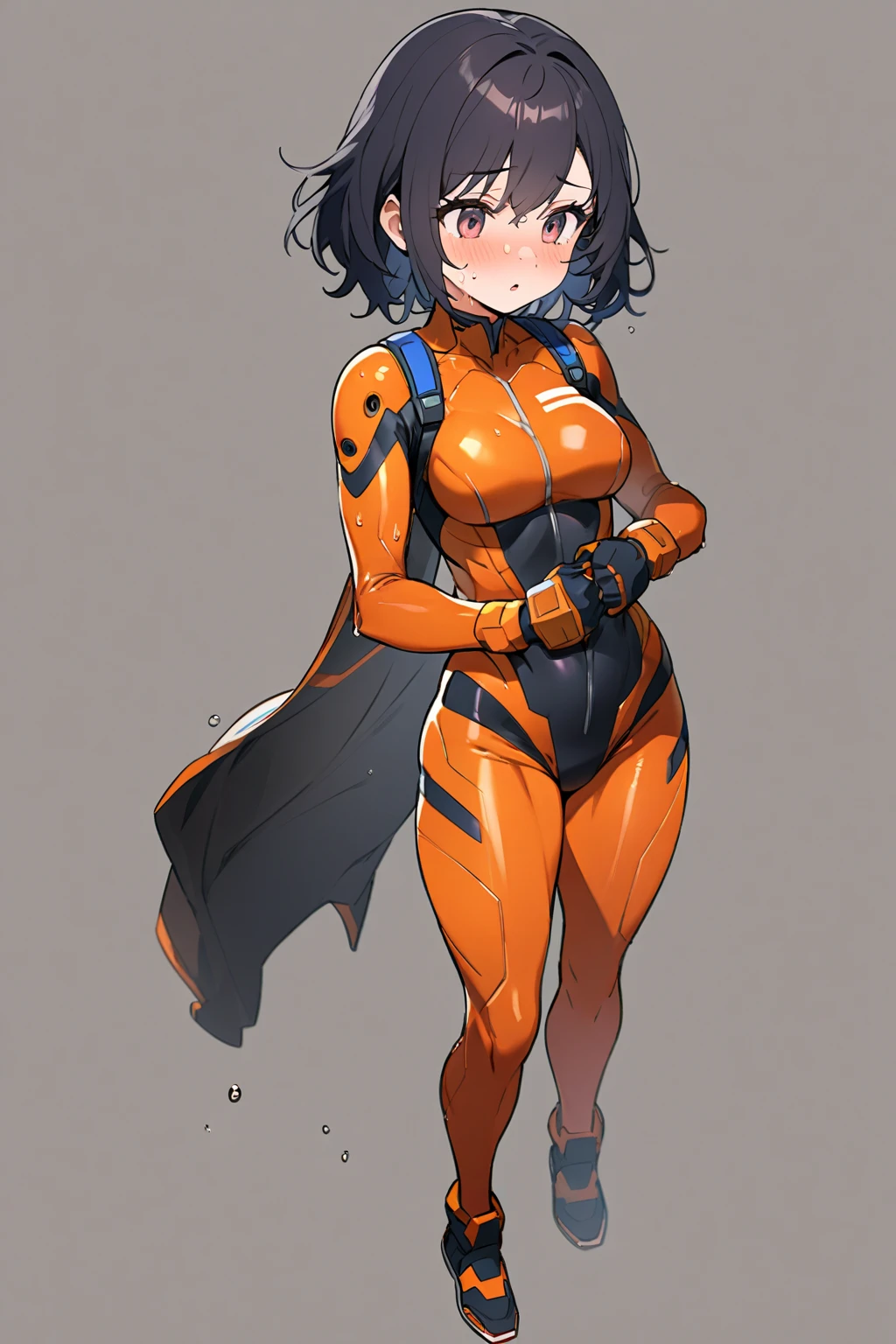 score_9, score_8_up, score_7_up, score_6_up, score_5_up, score_4_up, <lora:RWSara01:1>, RWSara01, jacket, bodysuit, smile,