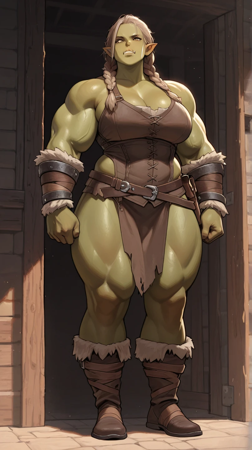 (Lizard), (dark green), reptile, anthro, (wearing small tunic), (wearing cotton shorts), high detail, high resolution, raw photo, gray background, cleavage, 1girl, solo, medium breasts, high quality, hi res, sharp, detailed body, detailed, cartoony, ((looking at viewer)), (angry), mad, t full body, whole body, ((full body portrait)), far away, (((full body concept))), attack pose, battle pose, chubby, buff, breathing out poison, (poison breath), green, (breathing poison)