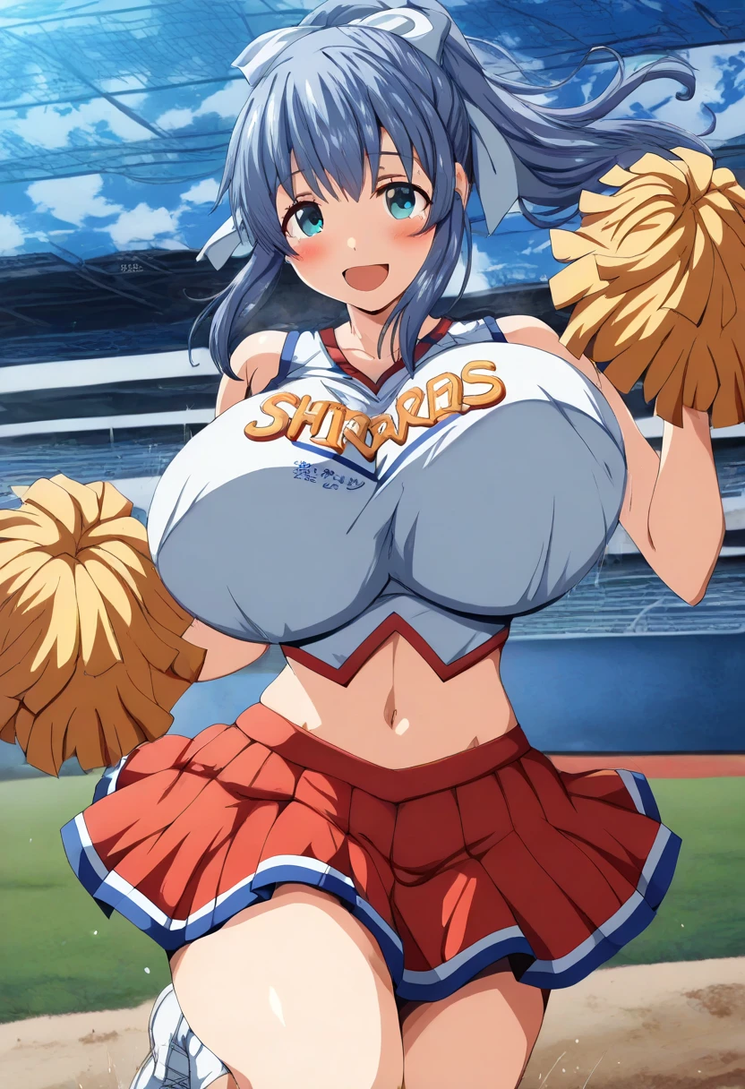 1girl, fujiwara chika, {{kaguya-sama wa kokurasetai ~tensai-tachi no renai zunousen~}}, {{official art}}, highly detailed,best quality, very thin line, clear lines, hetero, nipples,very large breasts, censored, mosaic censoring, seductive smile, fun,open mouth, straddling, solo focus, sweat, looking at viewer,breasts out, bangs, collarbone, seductive smile, fun,anime visual of a cute girl,breasts out,bikini bottom aside, breasts out, anime best girl,nipples, bangs, breasts out, looking at viewer,breasts,official artwork, offcial art,cum on breasts, official artwork, high detailed official artwork, cum in pussy, cheerleader, hetero, pom pom (cheerleading), skirt, breasts, censored, 1boy, penis, sex, nipples, vaginal, navel, cum in pussy, cum, mosaic censoring, girl on top, pussy, open mouth, miniskirt, squatting cowgirl position, cowgirl position, looking at viewer, spread legs, straddling, solo focus, crop top, pov, bare shoulders, blue eyes,black bow,pink hair,long hair,masterpiece,extremely detailed,official art,very high quality,beautiful skin,beautiful body,anime_style,vaginal,(solo focus :1.2),pov,from below