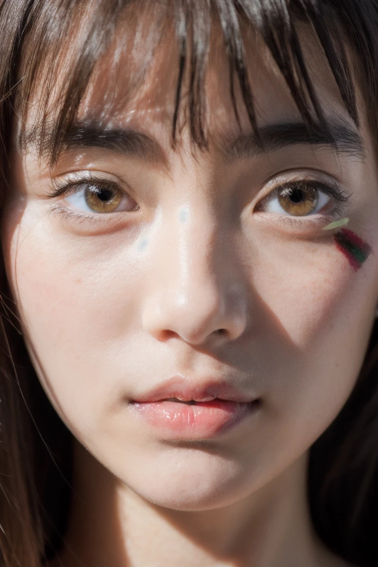 Best_Quality, HDR, masterpiece, Hi-Res, (realistic and photorealistic with touch of rawness:1.37), (group photo:1.6), ((SchoolGirls Surrounding the camera in Upward composition)), Panoramic, (Full of many Faces), (NOGIZAKA face variations:1.4), { Looking down at the camera | (Kissing face to face) }, (((close:1.2, Face closeup from below:1.4))), (((Sky background)) with CherryBlossoms) . BREAK  Extremely Detailed KAWAII face variations, captivating gaze, elaborate detailed Eyes with (sparkling highlights:1.32), long eyelashes、Glossy RED Lips with beautiful details, Coquettish tongue, Rosy cheeks, Glistening ivory skin . { (Dynamic joyful expressions) | (:D) | (Kissing) }, Childish, SchoolUniform, Every girls has different hair color and style, { Slipped back hair | Bangs | Hime cut  | OKAPPA | White Silver hair | Blonde hair | Dark hair }