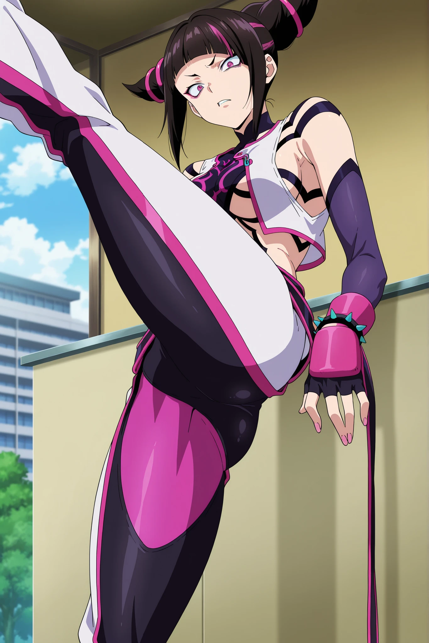 foujuri, baggy pants, black pants, panties