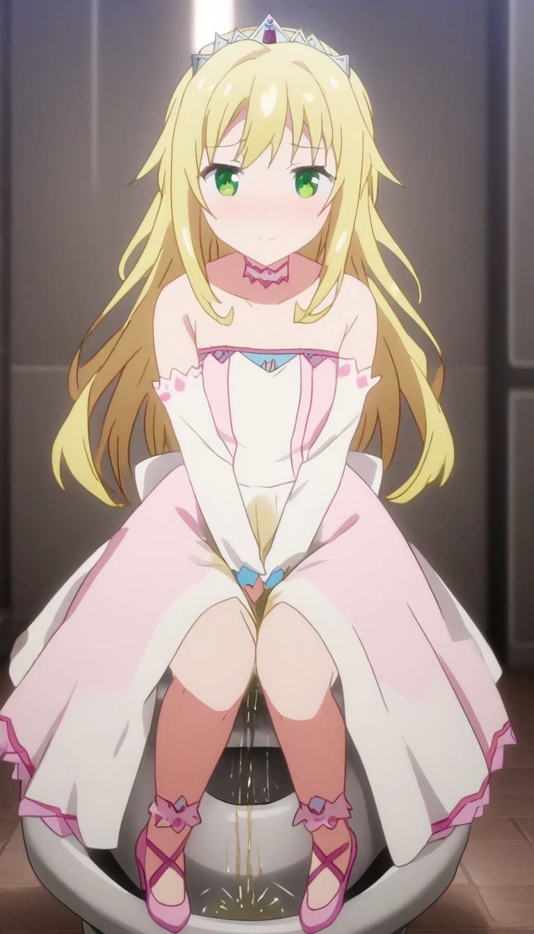 (best quality, masterpiece),mine , details, (Light and shadow oxtail , bed background, Cute girl posing on pillow ,(Pillow),steam,pillow humping,pillow ride, masturbation, pillow straddling, crotch rub, hump,open mouth , kneeling,(Love around the protagonist),(Steaming hot),(pillow)full body, frilled pillow , peeing, urine, wetting pillows, Splashed liquid,There are water stains on the pillow and bed,Lots of urine, Lots of liquids, hatsune (princess connect), base on anime scene