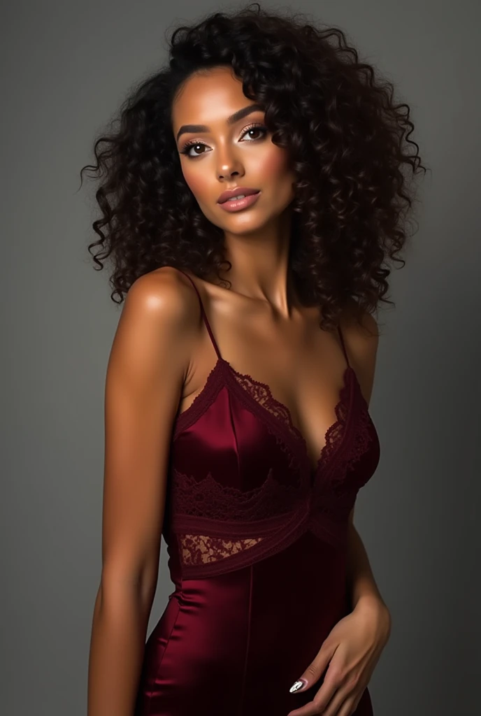 Masterpiece. Best quality, inside classic sports car, brown-skinned young woman with green eyes and purple curly hair with faded dark brown hair roots, full body pose, posing for a picture, red lacey dress, soft portrait shot 8 k, beautiful young girl, beautiful portrait image, photo of a beautiful woman, perfect face and eyes, gorgeous face portrait, beautiful young woman, beautiful portrait photo, beautiful model girl, extremely beautiful face, very beautiful young woman, beautiful girl model, beautiful portrait lighting 8k uhd, dslr, high quality, film grain, fujifilm xt3