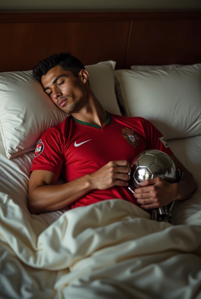 Body fat percentage5%Handsome soccer player with a mukimuki body shape