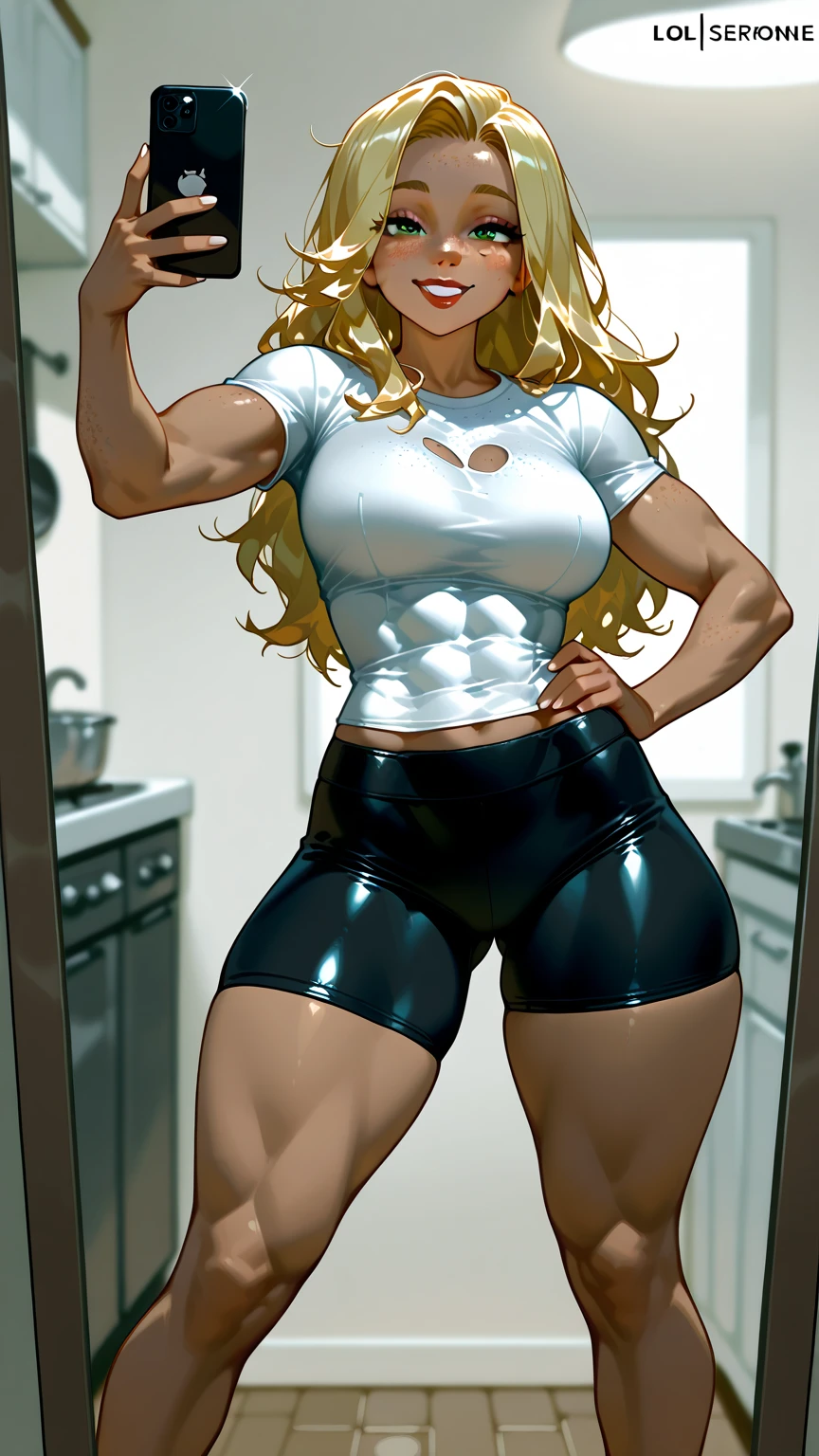 High quality photograph of a beautiful fitness model with (very large breasts:1.2) round fake breasts, hot, slutty, full body shot,
bronzed, slim, long sexy legs
wearing a choker, overflowing breasts, luxury office, wet, slim, th3p1t, (best quality, detailed, qhd), (best quality, detailed, qhd),