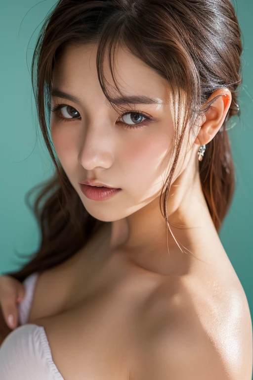 ((highest quality, 8K, masterpiece :1.3)), 1 girl, Pretty woman highlighting her slender abs :1.3, (random hairstyle :1.2), see through bra:1.2, super detailed face, fine eyes, double eyelid, armpit