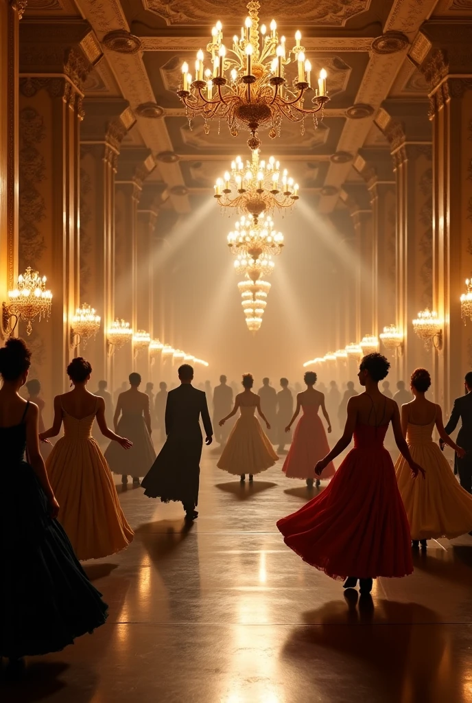 Create an analogy representing the arrangement and movement of particle of solid
