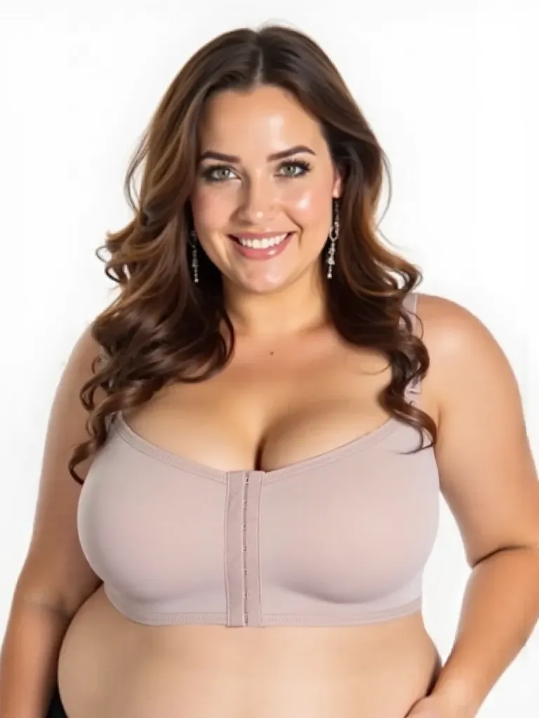 araffe woman in bra and bandana holding a milkshake, alluring mais tamanhod model, White bra, com seios grandes, tamanho dos seios grandes, curved, posing together in bra, sutiãs push-up sexy, posing in bra, mais tamanho, lingeries onduladas, angelawhite, Poster body, mais tamanho woman, bralette, Poster, peituda