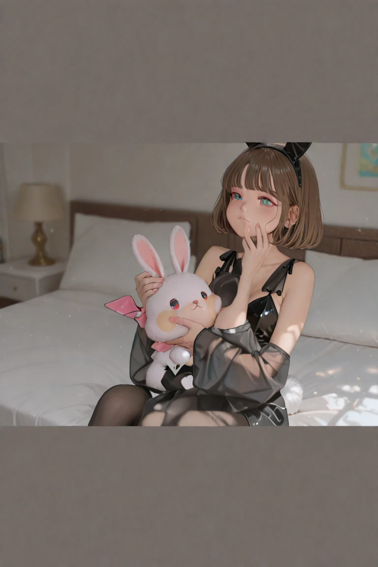 49
(((chibi 3d))),Cute and beautiful chibi anime,((( Half Bra, Control slip, French Sleeve Blouse))), Rugged snowy mountains, skiing,Happy smile.