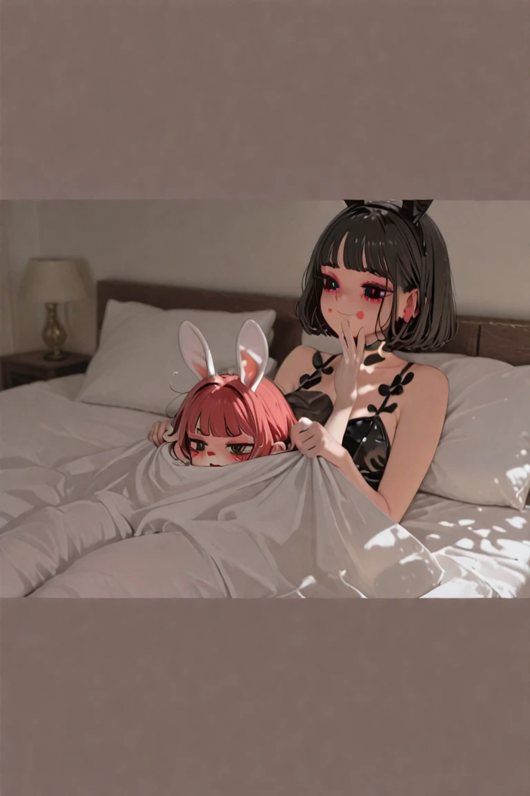(best quality, masterpiece),mine , details), (Light and shadow oxtail , bed background, Cute girl posing on pillow ,Pillow,(piles of Pillow),Upholstered,((four poster bed)),Soft pillow quotation,Lots of Pillow,(Pillow),The love surrounding the protagonist,steam,Luxury Pillow),(luxury bed),(Gorgeous pattern pillow),luxurious pillow,(bedroom ),pillow humping,hump,open mouth,red eyes , kneeling,(Love around the protagonist),(Steaming hot),(pillow),Four poster bed,Canopy bed,Lots of pillow heads,princess bed , frilled pillow , long hair , frilled pillow , (pink polka dot pillow)