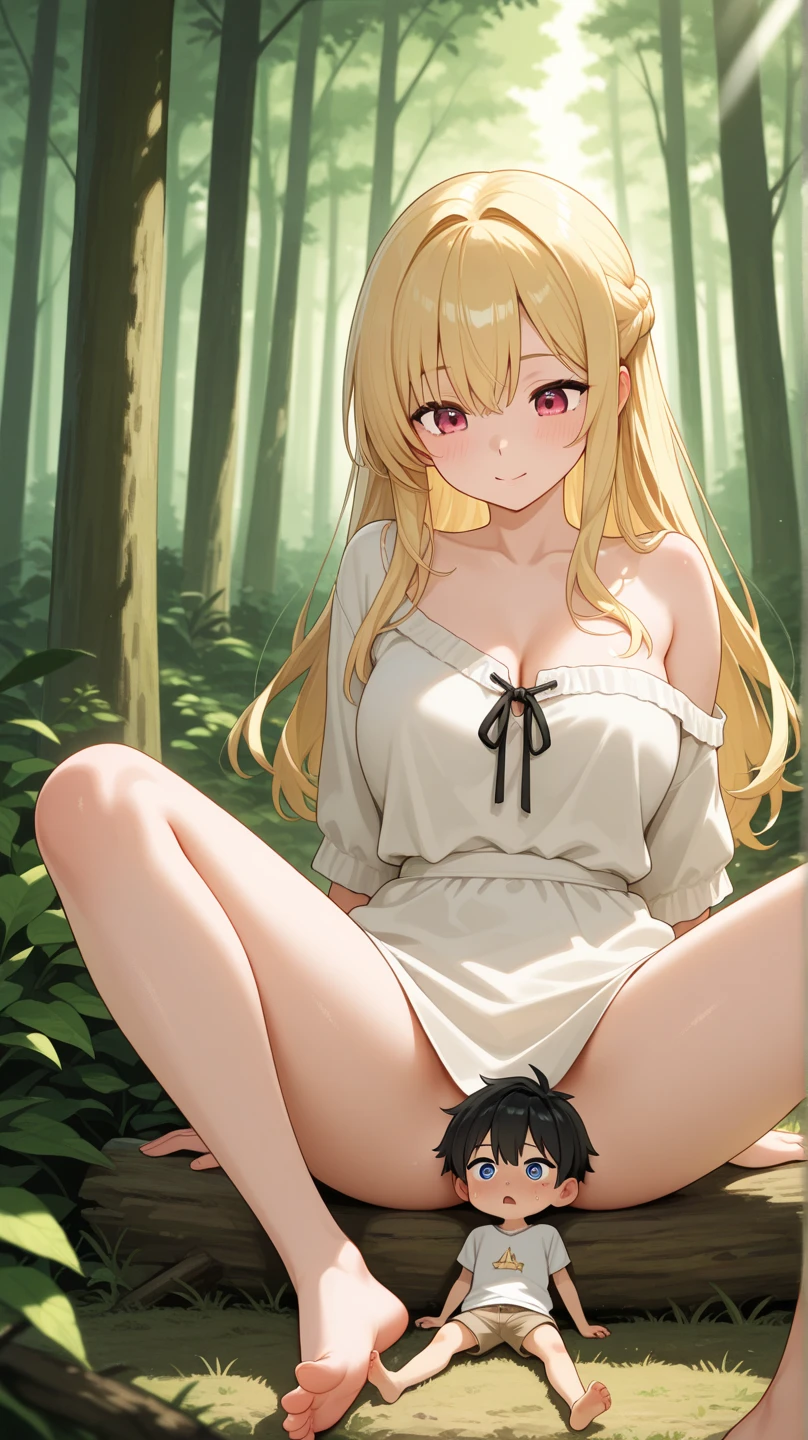 Anime. 1 girl. Elf. . Slave. Blonde. Long hair. Green eyes. Beautiful eyes. Slave collar Shackles. Dirty tunic. Torn tunic. Dirty panties. Torn panties. Urinary incontinence. I need to pee. I really desperately want to pee. She pees under herself. She pees in her panties. She peed herself. Urine drips down my thighs onto the ground. Hands on crotch. He squeezes his crotch tightly. Ultra detailed. Best quality. Detailed face. Anatomically perfect body. Standing at full height. A high resolution.