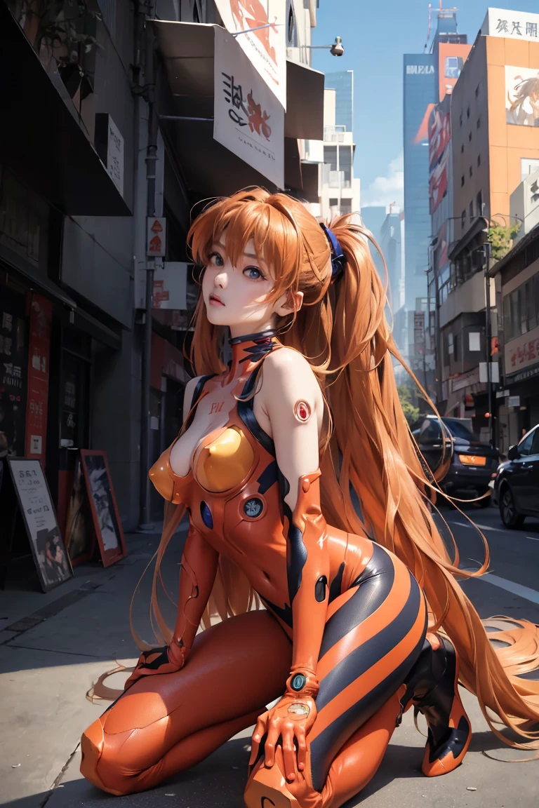 1 girl, Asuka Langley Shikinamy, ((Evangelion)), abierto, agachada en plugsuit transparente, (((DeepVnecklineslipdress))), (pechos grandes:1.27), Enorme areola , (((perfecto))), View from behind, view from back, (((deslizamiento de areola))),((areolas hinchadas)),((Sideboob)),(((cuello))), beautiful woman, Mujer preciosa, Hermosa joven, Chica con pelo largo, pelirrojo, Cara joven adorable, female idol portrait, peinado desordenado, ((Walking through a desert city)), ulzzang, ulzzang-6500-v1.1, pureerosface_v1, maquillaje coreano popular, maquillaje popular de Corea del Sur, con el pelo largo, (8k, foto RAW, La mejor calidad, obra maestra: 1.45), (NSFW:1.35), Trazado de rayos, NVIDIA RTX, Super resolution, Irreal 5, Sub-Surface Scatterring, Texturas PBR, postprocesamiento, Anisotropic filtering, profundidad de campo, maximum sharpness and sharpness, Texturas multicapa, Mapeo de albedo y especular, sombreado de superficie, Accurate simulation of light-material interactions, proporciones perfectas, octane representation, duotone lighting, ISO bajo, balance de blancos, regla de tercios, apertura amplia, 8K RAW, high-efficiency subpixels, sub-pixel convolution, glow particles