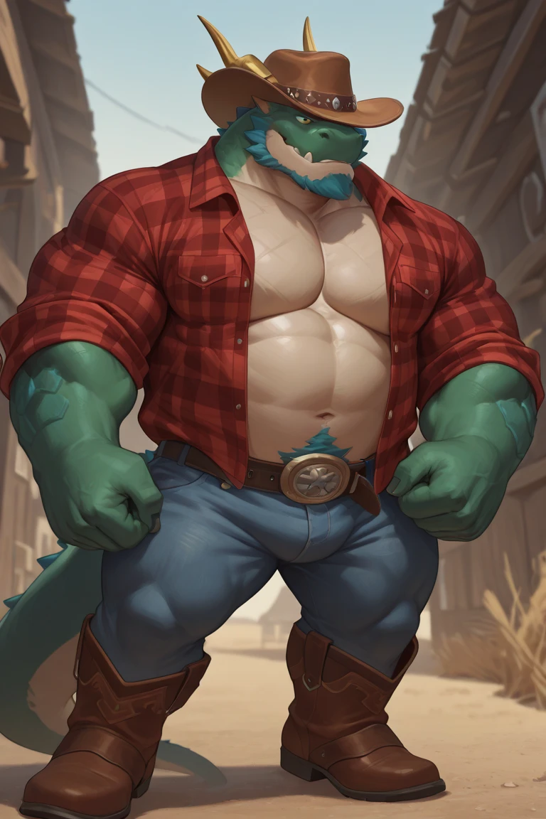 NSFW, masterpiece, best quality, 4k, ultra highres, raw photo in hdr, sharp focus, photo realism, Inside, Bowser, detailed background, (open pants), sweaty, (by taran fiddler), solo focus, large body, anthro, ((((Bowser, male, barazoku, muscular, perfect eyes, full body, large bulging bulge, dilf, daddy)))), wide hips, thick thighs, huge butt,