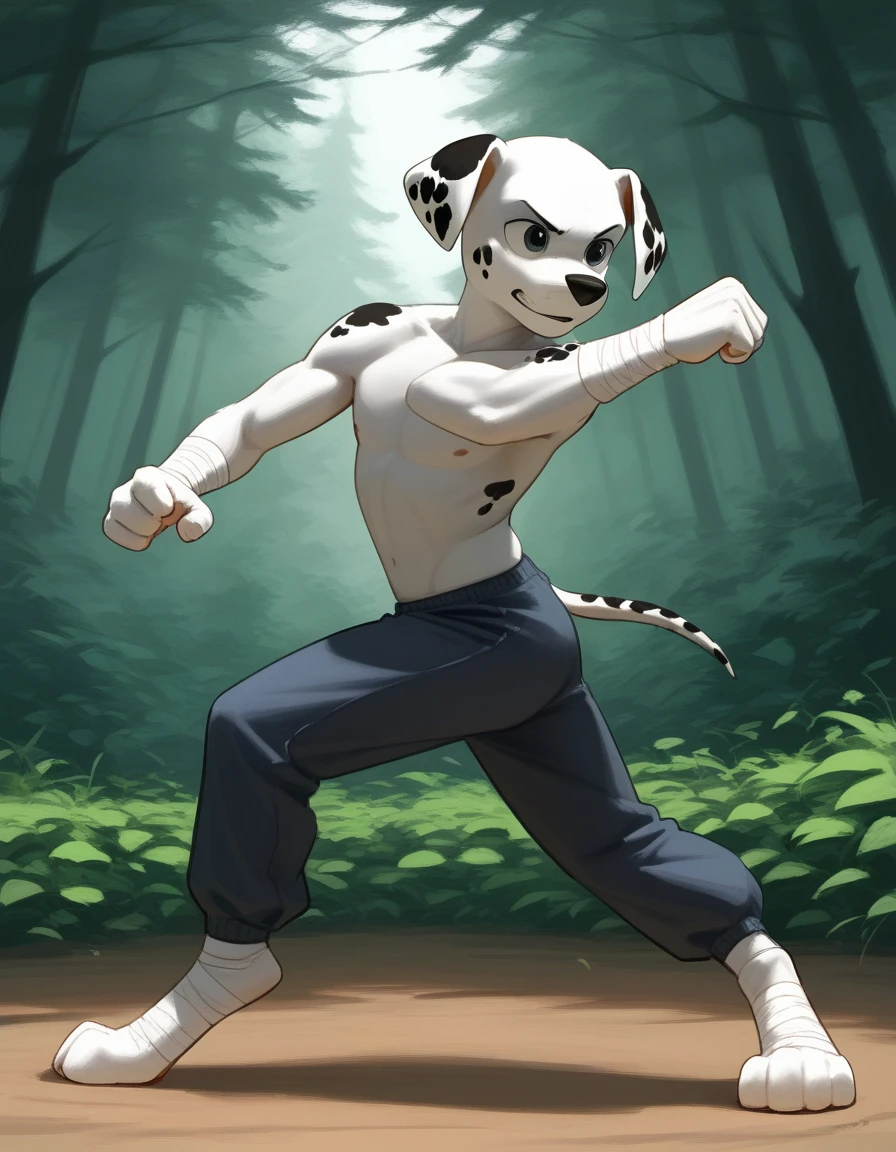 (((Barefoot furry character, full body, cinematic setting, furry male, plantigrade)))
(((Machoke))) as Capoeira fighter, ((pokemon, long white pants, training Capoeira, in the park)), (((jump))), (((kick))), (((nice feet soles)))
blue body, bara:0.5
BREAK, intricate details, highly detailed, extreme detail, octane render, fine art, best quality, highres, (detailed face:1.5), ((full_body)), UHD, (((perfect hands))), (((perfect feet))), low light