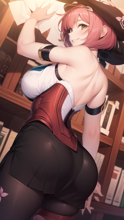 (Masterpiece, best quality), detailed, character sheet, many items (the same person, medieval royal clothes, magic academy uniform, blouse, skirt, glasses, reading glasses, white boots, many parts), athletic, busty, demon, demon girl, detailed beautiful purple eyes, detailed face, pointy ears, red hair and white skin, braided ponytail, demon horns, full of details.