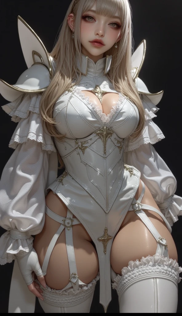 (best quality,high resolution,masterpiece:1.2),Super detailed,actual,professional,3d,portrait,sculpture,studio lighting,bright colors,dim lights,sharp focus,reflection,metallic feel,Exquisite details,tangible,high resolution,Extraordinary details,3d rendered,shadow,slope,Colorful highlights,neutral background,Fine craftsmanship,facial expression,fine lines,Robust construction,complex form