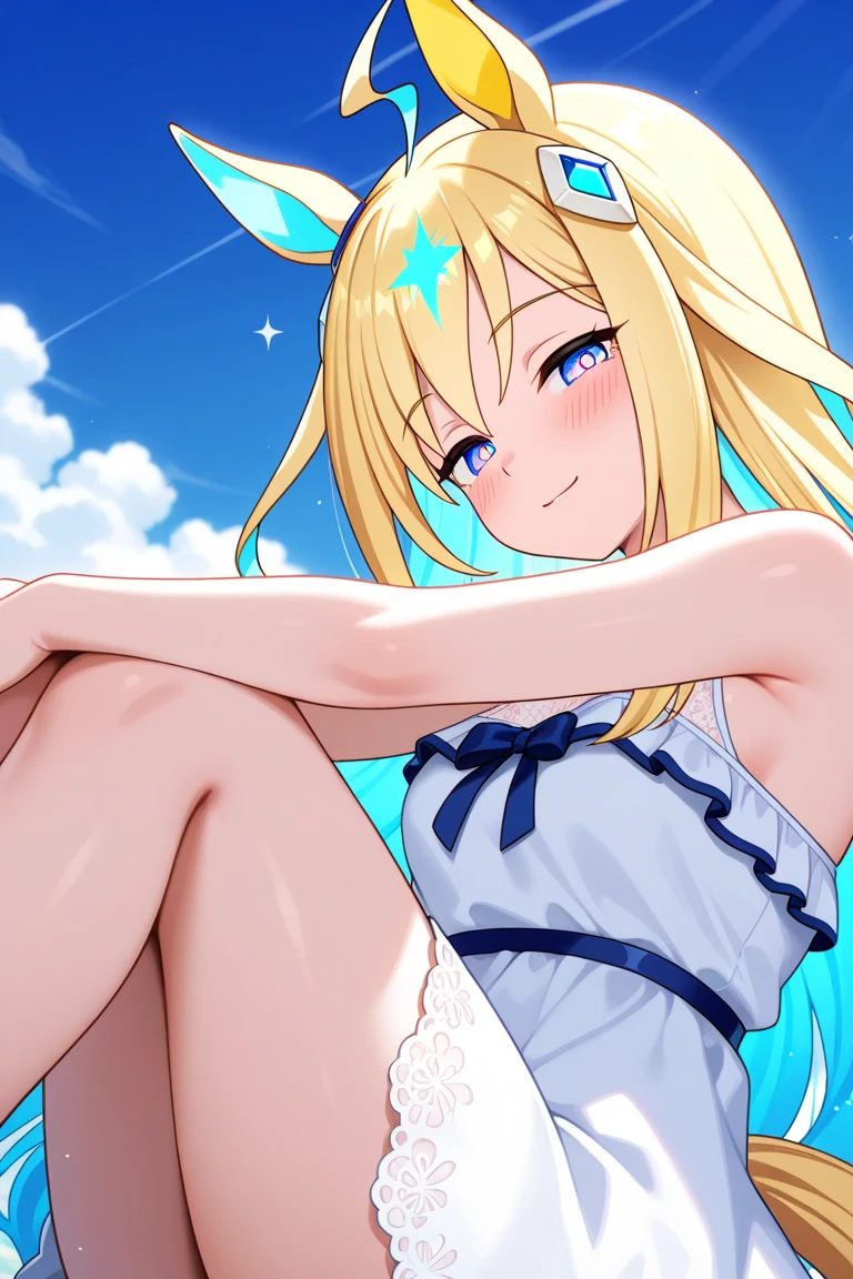 (masterpiece),(Highest quality),(Super detailed),(Best illustrations),(Best Shadow),(Absurd),(Detailed Background),(so beautiful), 16K, 8K,(Best illustrations),(Best Shadow), (so beautiful)angelabalzac, One person, alone, curby, , very long hair, , Blonde, blue eyes, expelled from paradise, Elbow hand pockets, , Star-shaped hair fastening, BlueGreen Headgear, low twintails, empty eyes, blank eyes, , , paw pose, Arched back, , , orgasm, afterglow, erotic smile, , , , , , , , Sexy posture, , , cross-eyed, rolling eyes, , , , , , , Open your mouth carelessly, , , saliva trail, , shiny skin, , , , , torogao, ahegao, BREAK, , Dramatic lighting, Psychedelic Background, Clear liquid, Oculogyric crisis, night, , , Torrent of Light, mysterious, spoken hearts,