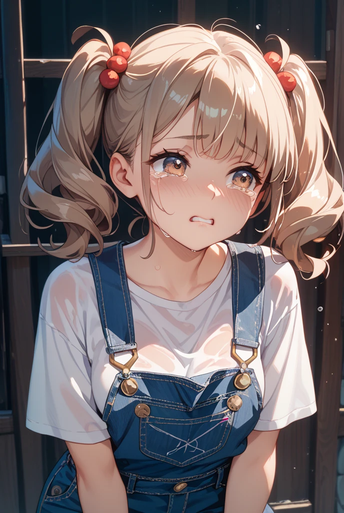 Sunburn mark、Twin tails