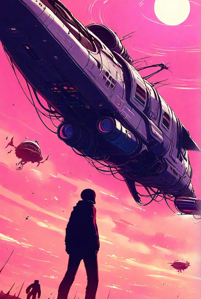 1girl, wearing a loose hoodie and shorts, sits alone on a quiet rooftop overlooking a sprawling city at dusk. Her legs dangle off the edge, wind brushing through her hair as she stares into the horizon. Anime cinematic style, with a warm glow of the digital painting medium. The scene is bathed in rich sunset rim lighting, casting soft orange and purple shadows. Emphasis on expressive atmosphere, natural posing, and cityscape details. Ultra-detailed, masterpiece, 8k resolution, cinematic focus.