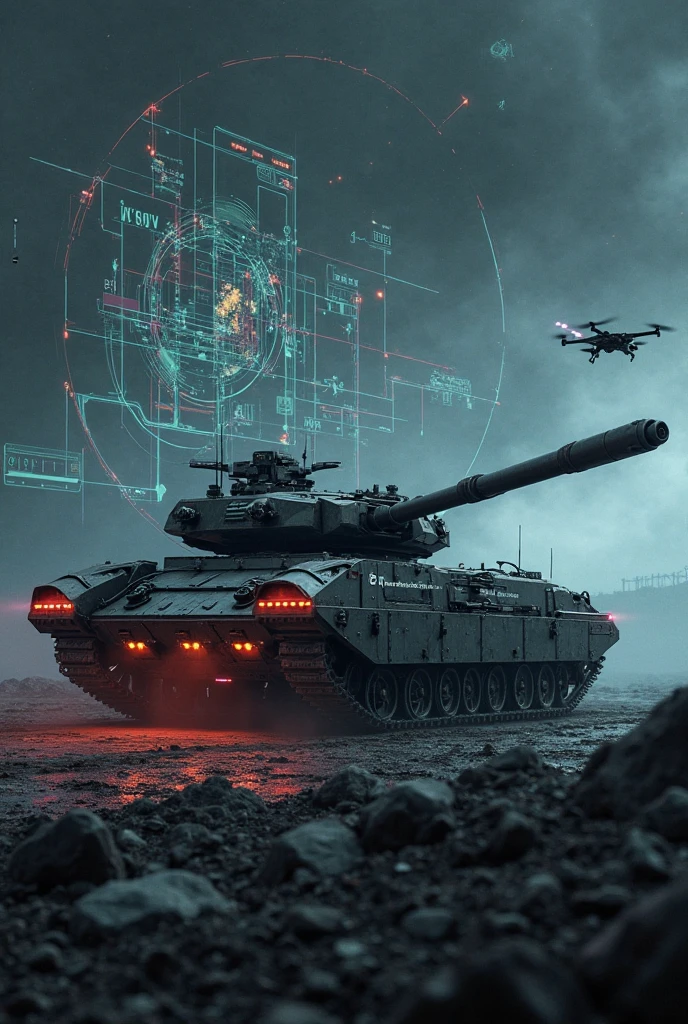 Tanks using electric shield armor