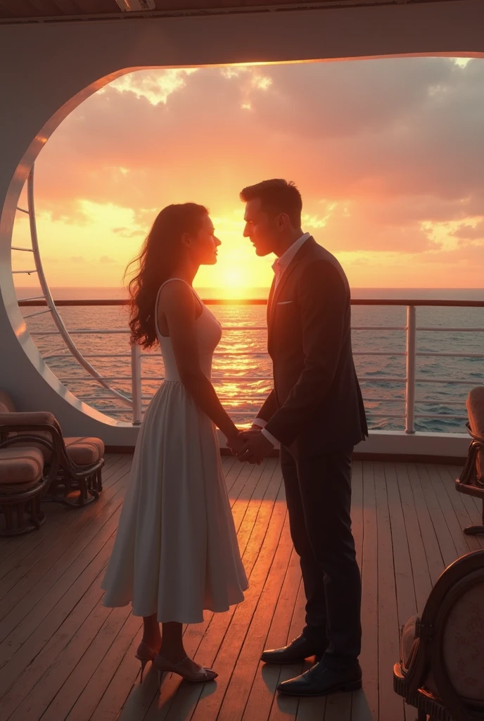 marriage proposal on a cruise