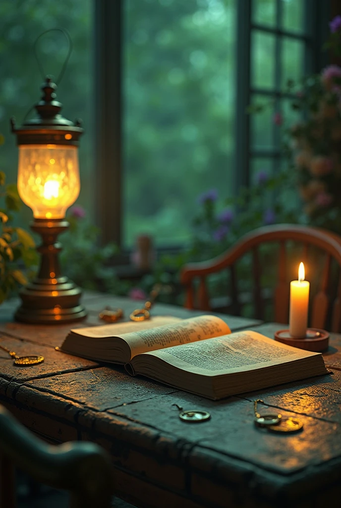 8k16k32K Surrealistic　Movie Proof　 cinematography　Super Detailed　Super Real　Surrealistic　　金銀black　luminous effect　full shot　　Dark Fantasy　Night Table　 Magic School Classroom　black　　Purple　(Book of Magic Circles　magic wand on the hill　 Magical Lamp 　Magic Mirror　magic pocket watch　Magical Playing Cards　Magic Ring　The magic necklace　Magic Boots　 magic hat　Magical Compass　Magical Treasure Chest 　Magic Crystal　There is a magic cat　magic fountain pen　magic magnifying glass　magic gold coin　magic candle　magic chess)is placed on the magic circle table。　fantasy art