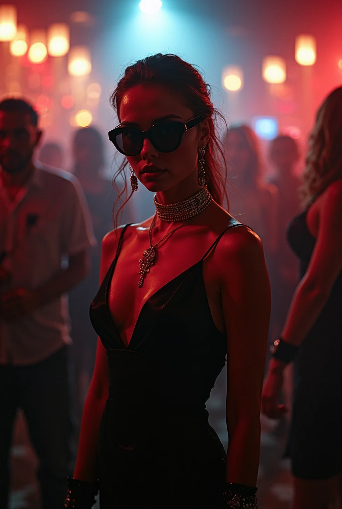 Whores fucking in a club with men