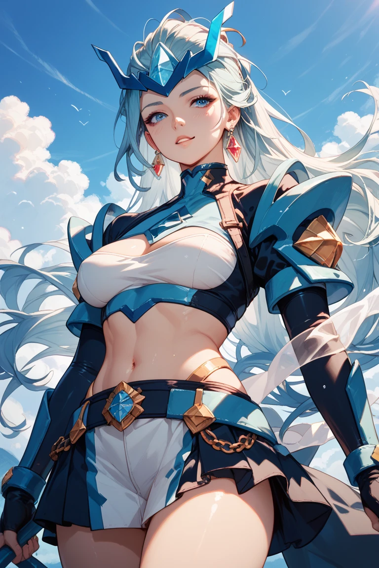 Shenhe, tight outfit, sportswear, butt, seductive, voluptuous, night sky view, realistic, best quality, masterpiece, ultra detail, ultra high res, extreme detail