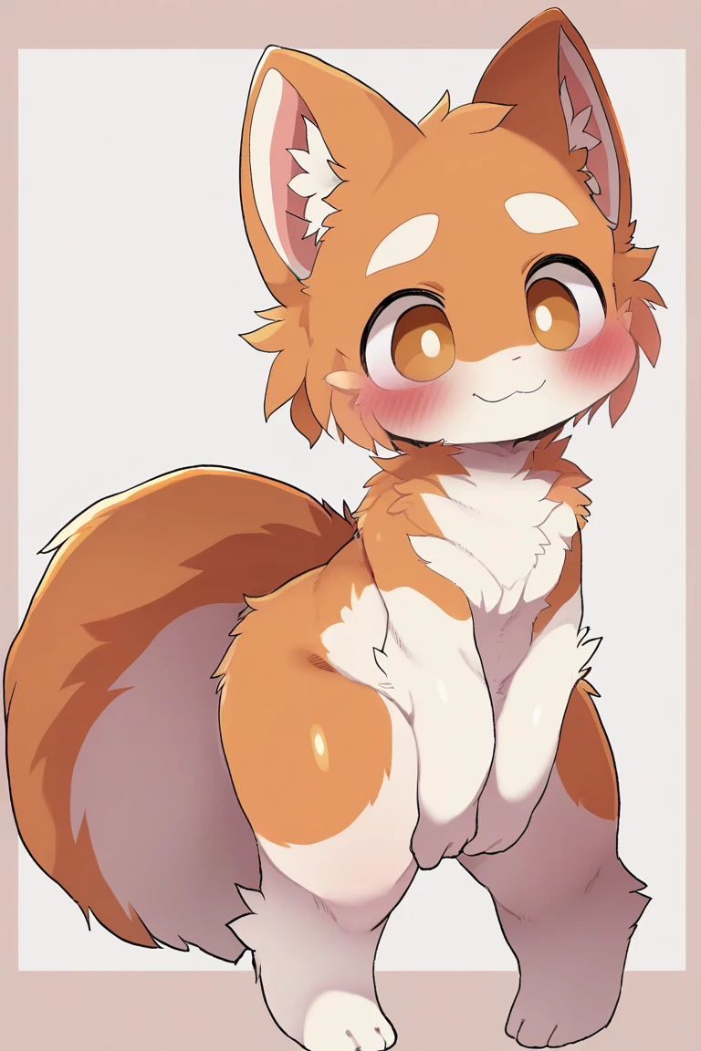 Young wolves,figure,masterpiece,hairy tail,Highest image quality,8K,Full HD Background,Cartoon,cute,Men,Plush Toys,hairy,White fur,Golden ears,Golden Eyes,Alone, Wolf Tail, Wolf ears, ((bust)),Soft lines,Soft lines ,Wear white diapers