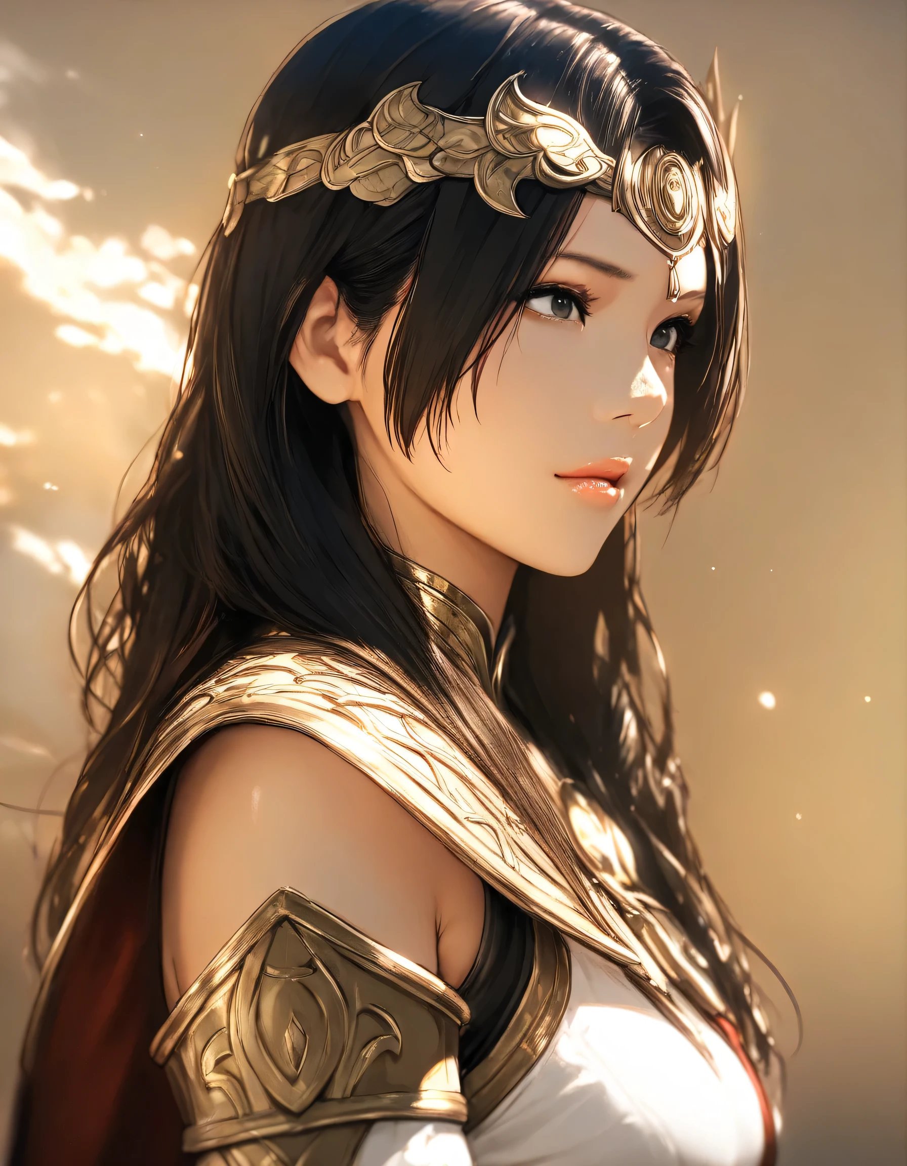1girl, fire emblem, year 2019, upper body, Fire Emblem Echoes, Twilight of the Gods, masterpiece, high score, great score, absurdres, 16k, Ultra detailed, (photorealistic : 0.5)