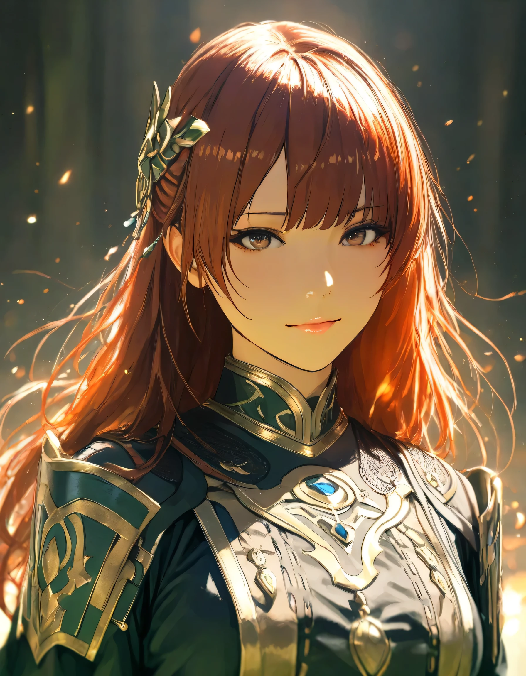 1girl, fire emblem, year 2019, upper body, Fire Emblem Echoes, Twilight of the Gods, masterpiece, high score, great score, absurdres, 16k, Ultra detailed, (photorealistic : 0.5)
