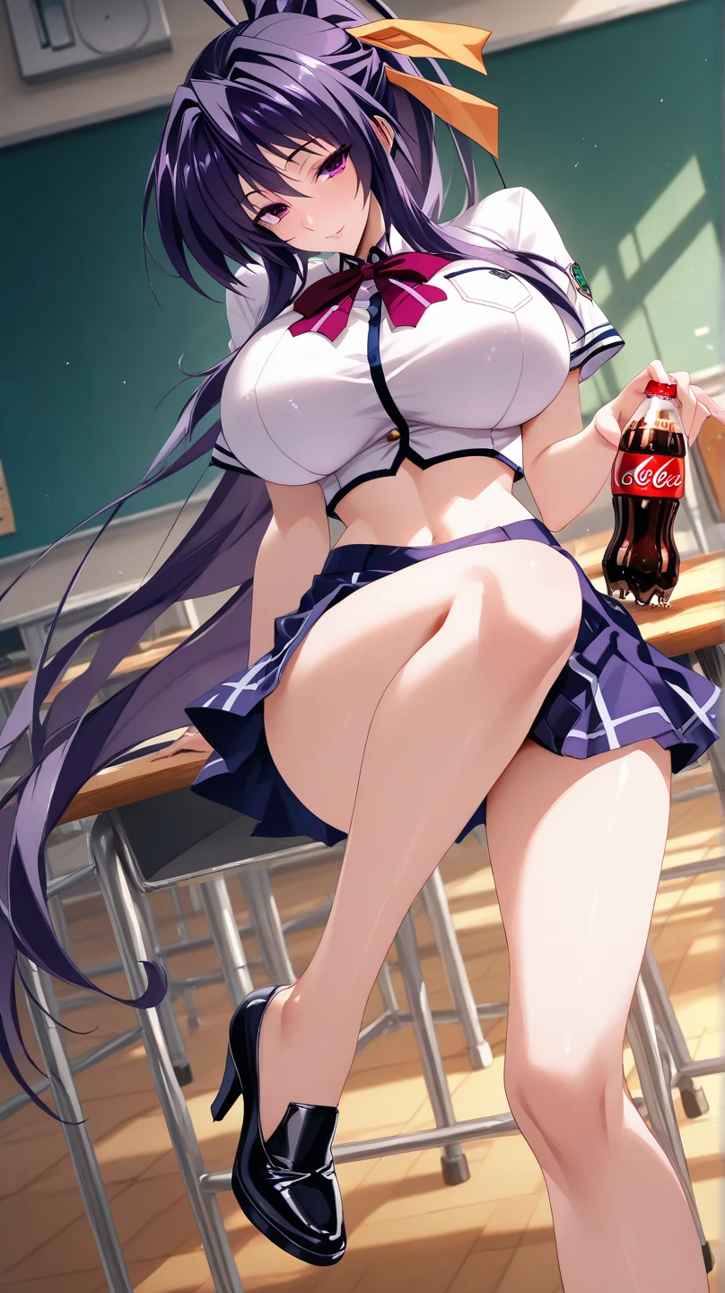 ((masterpiece,best quality)), highres, extremely detailed 8K wallpaper, depth_of_field, best shadow, (Colorful),(Delicate eyes and face), nice hand, Perfect hands, volumatic light, Ray tracing, BREAK
(1girl in), mizuki yukikaze, hair ribbon, one-piece tan, long hair, ((black eyes)), slender, skinny, medium breasts, open mouth, smile, blush, BREAK,
(wear white school uniform top over black playboy_bunny leotard:1.3), (green sailor collar:1.5), (red tie:1.3), (white fake animal ears), (Parted clothes at the top and bottom:1.3), (short sleeves:1.1), (black BunnyGirl Costume:1.2), (black stockings:1.2), High heels, (rabbit_tail:1.2), BREAK,
(Cowboy Shots and knee), Looking at Viewer, stomach focus, indoor, ((night bar)), counter, (((night time))), Ultra detailed backgrounds, ((dark backgrounds)),