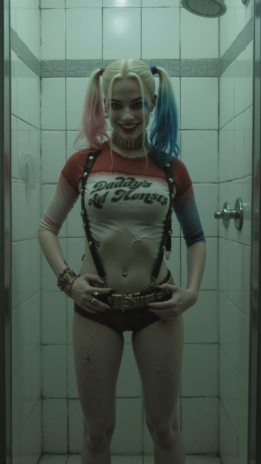 One Woman、Braided twin tails、Huge breasts、(Huge breasts:1.8)、Glasses、blue eyes、Green Hair、 My hair is messy, Black gloves, White socks, Police uniform, Black Skirt, Short sleeve, Cowboy Shot, salute, Put your hands on your hips,Not wearing underwear,Not wearing pants、Pubic hair sticking out,Pubic hair sticking out,The nipples are erect,Nipples are erect, close your eyes, Tears in the eyes、Open your mouth, What saliva leaves behind, Wet skirt hem, Sticky panties, Bulging of the vibrator cord, Vibrator with Garters, Subway car interior background, In a crowded crowd,I can see her pussy,The vaginal opening is visible,The vagina is visible,The female shadow is visible