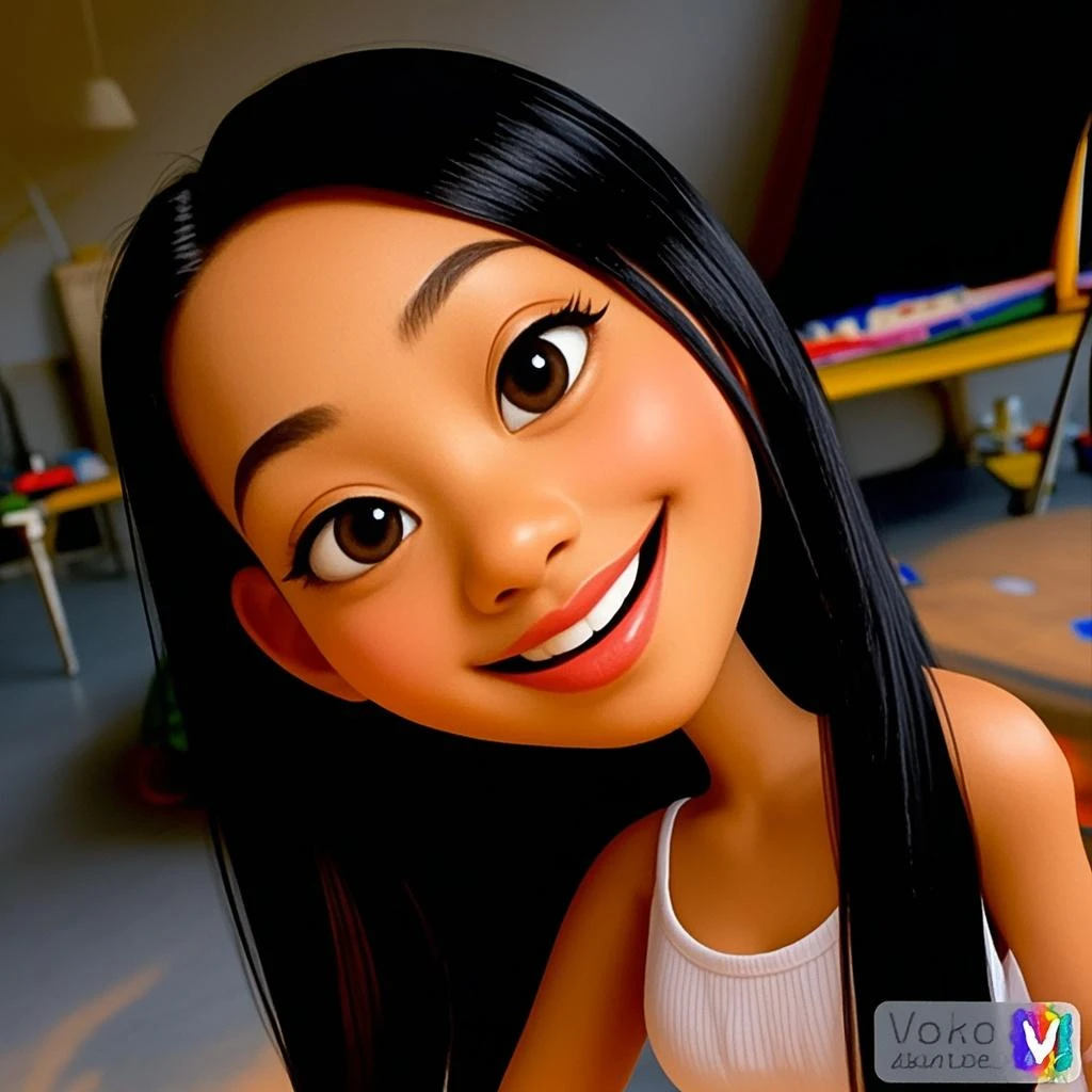 Cartoon girl
