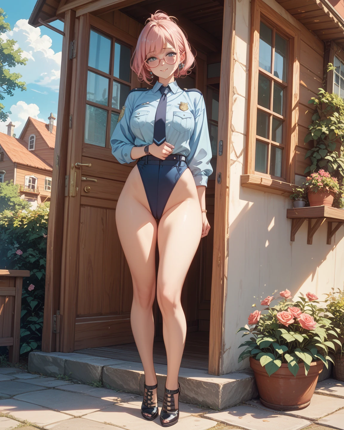 masterpiece, highest quality, High resolution, perfect pixel, , 1 girl, single, alone, beautiful anime girl, beautiful art style, (detailed face), (blush), Anime CG style, (small breasts), good lighting, perfect body, lips parted, (Sakura Kinomoto), glossy lips, (full nude), cleavage, (Platform Sandals)lean, young body(Open legs to show the vagina)Full nude skinny shot from below１Spread your thighs wide and show your vagina 2.9　.　Completely naked　NSFW　 (slim, small, flat, small)　slim body and small breasteautiful nipples and beautiful collarbones　toned body　１2 year old girl　The sun's rays illuminate the whole body　being thin　small pelvis and buttocks　thin thighs　delicate torso　 body type　　　(Angle of view from directly below:1.5、close:1.5)　In town　( Whole body clear focus 1.5) 3D , hd, HDR , 4K premium, V shape　platform sandals　full body figure　black hair　whole body focus　Blushing and looking at the camera with an embarrassed smile