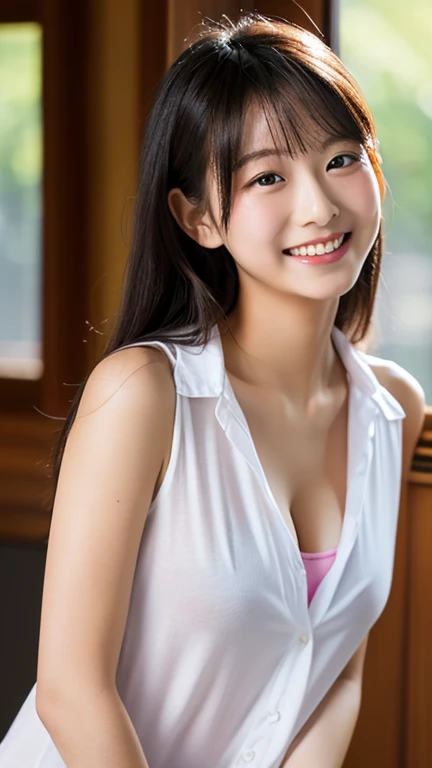 (((32ｋ,high detail,High Detail、masterpiece,Attention to detail,Whole Body Ezbian,solo))),RAW Photos & Realistic atmosphere,beautiful濃いblue eyes,Mouth details,glossy lips,fine eyebrows,Detailedly drawn eyes、Soft white skin that shines in every detail、blue eyes,とてもbeautiful目,Detailed lips、とてもbeautiful顔,very well-shaped face、A vivid face,輝くbeautiful唇, Realistic young gravure idol, とてもbeautiful女子高生, , Young sensual gravure idol, young gravure idol, Beautiful and cute adult-like１6 years old ,,dripped down,Blushing,とってもbeautiful, Sexy and classy１6 years oldの女の子,medium-long brown shiny hair,hair is wet,dripping水,dripping,(Looking at the camera：1.4）,（darkness,very dark,Use a flashlight to illuminate an object in a dark classroom：1.7）,（Sexy,healthy and toned body,High Detail ハイビジョン ハイビジョン ジャパン HDTVブラックHDTVハイビジョンブラック ハイビジョンブラック ハイビジョン ハイビジョンブラック ハイビジョン ハイビジョン ユニフォーム,well-shaped chest of medium size,,,mature body, I feel anxious and want to cry,Moist eyes,beautiful,high resolution arm,,high resolution fingers,：1.5）,（The chest of the uniform is open,Wearing a classy  uniform in black and red、Sexy脚を身につけて、Cute smile fair skin