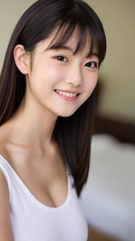 masterpiece,best quality,(Japanese girl),((Beautiful girl)),cleavage,(off shoulder:1.2),(perfect body beauty:1.2),(shy smile)