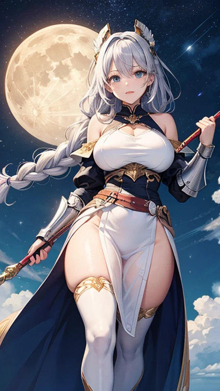 ((Melhor qualidade)), ((obra de arte)), (detalhado), seductive succubus, Ethereal beauty, empoleirado em uma nuvem, (fantasy illustration:1.3), olhar encantador, pose cativante, asas delicadas, encanto sobrenatural, mystical sky, (Luis Royo:1.2), (Yoshitaka Amano:1.1), noite de lua cheia, cores suaves, (detalhado cloudscape:1.3), (high resolution:1.2)