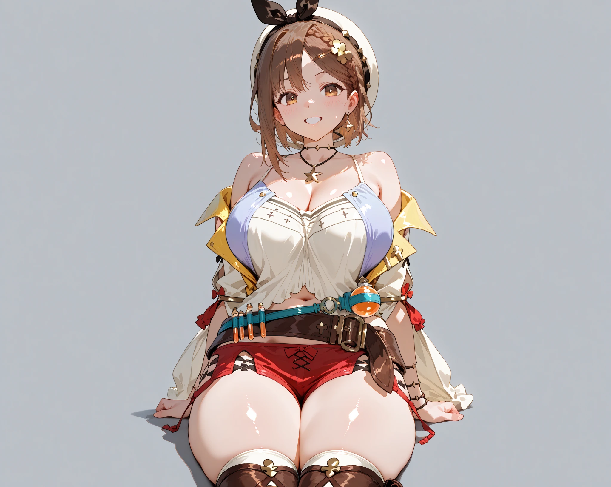 masterpiece, best quality, high resolution,
2ndDefault, Asymmetrical Designed Costume,   arms,  shoulders, 1girl, , solo, 
 <lora:ReisalinStoutALL:0.9>