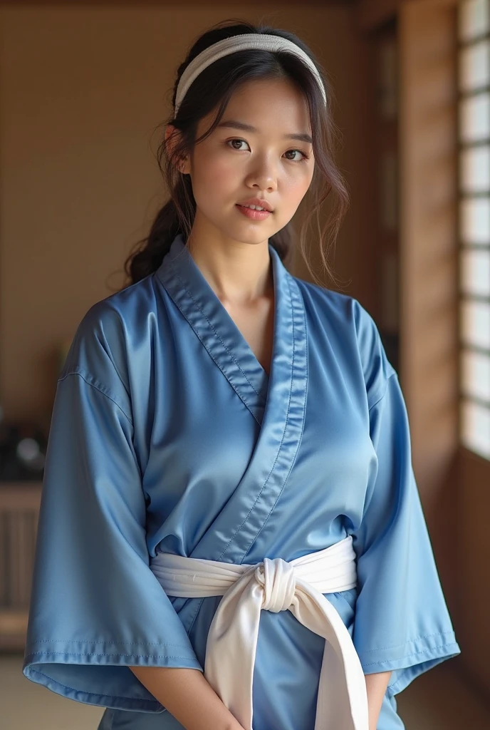 Highest quality, Realistic, Very detailed, finely, High resolution, 8k、Beautiful Japanese Ninja
