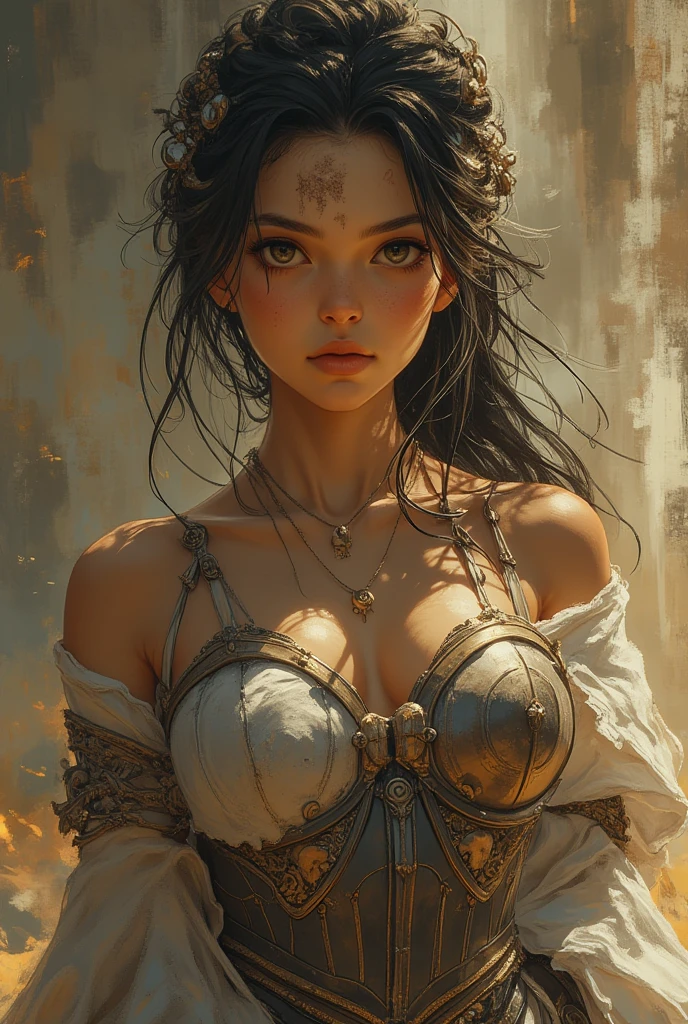 (1girl:1.3),solo,__body-parts__,, official art, unity 8k wallpaper, ultra detailed, beautiful and aesthetic, beautiful, masterpiece, best quality,Fantastical Atmosphere, Calming Palette, Tranquil Mood, Soft Shading,, Miko priestess, charm spell, talisman familiar, shrine maiden duties, exposed breast, nsfw, nude boobs, exposed navel, erotic, lust, (caucasian face), (european face)