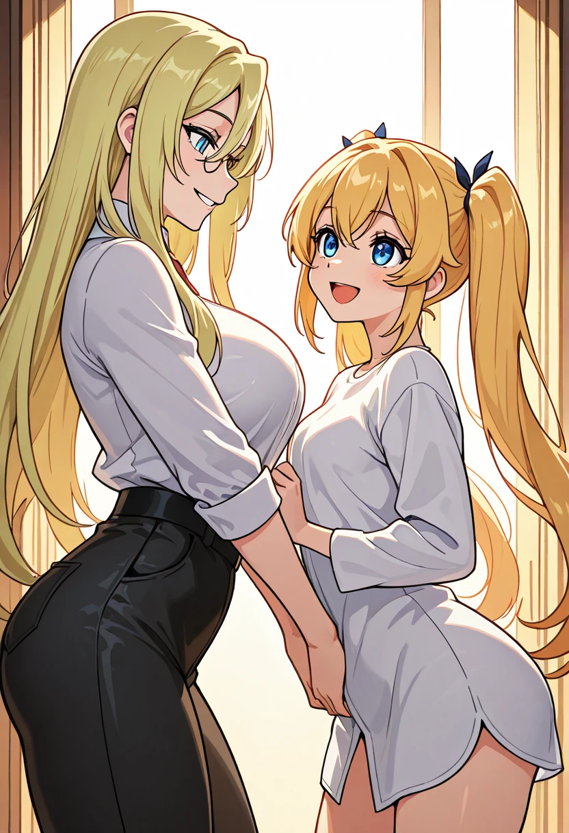 (Best quality), (top quality), (masterpiece), (portrait), (aesthetic), (beautiful), (high quality), (professional angle), (rule of thirds), (Feminine), (woman), (female), (beautiful lady), (big ass), (long hair), (large breast), (masterpiece), (portrait), (aesthetic), (beautiful), (high quality), (professional angle), (rule of thirds), (Feminine), (woman), (female), (beautiful), (feminine features), (blonde) Drawing of a pudgy teen of late adolescence running with a piece of fleshy toast in her mouth with rosy cheeks, brown eyes, creamy blonde hair. She is in a white dress with a prominent bow on her waist; she is wearing black dress shoes. She has muscular, toned, realistic feet and legs. Her legs are thick, fat, chubby, meaty, voluptuous, curvaceous, long, Rubenesque and plump. Her fat legs have varicose veins.