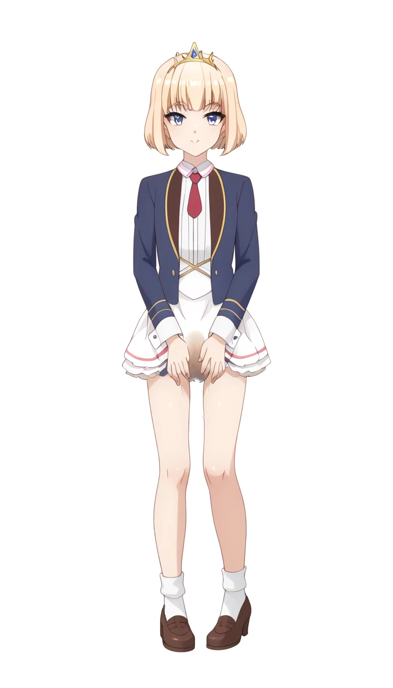 indoor,((classroom)), Green Eyes, Grey Hair, hair ornaments, bangs, Virtual YouTuber, blunt bangs, Double Bang, Animal ears, Flat Chest,uniform,Grey Skirt,skirt lift,Pink Panties,blush,,1boy,1boy head覆うスカート,Spanning the shoulders