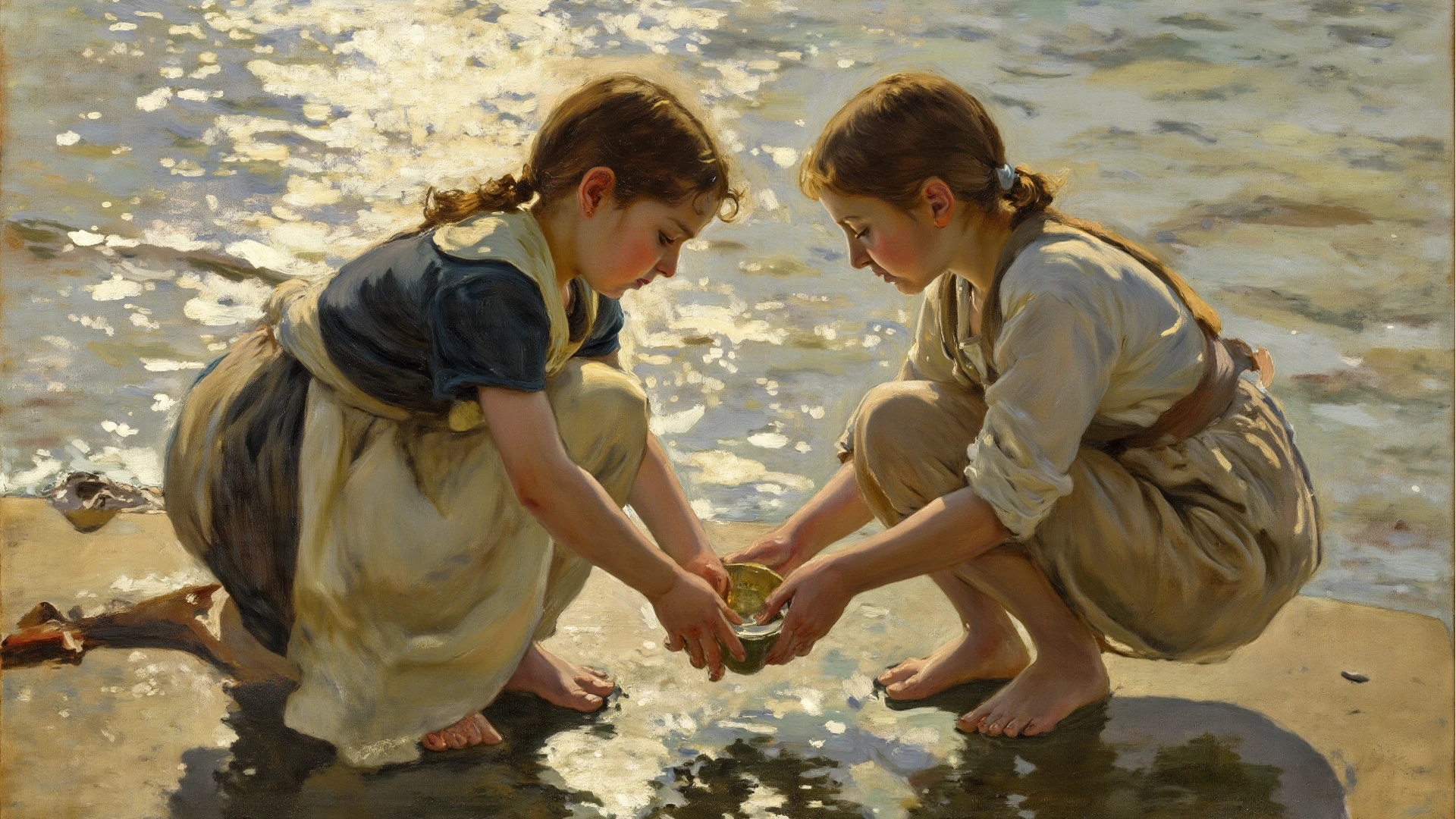Barefoot girl,Neoclassicism