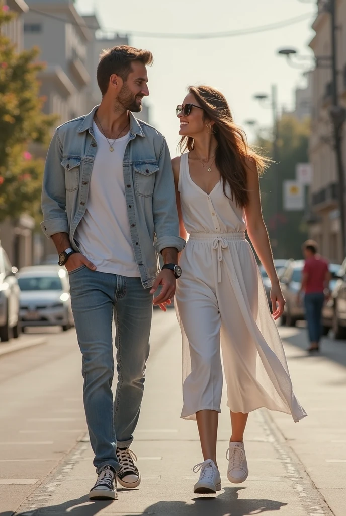 A man and a woman with an appropriate sense of distance