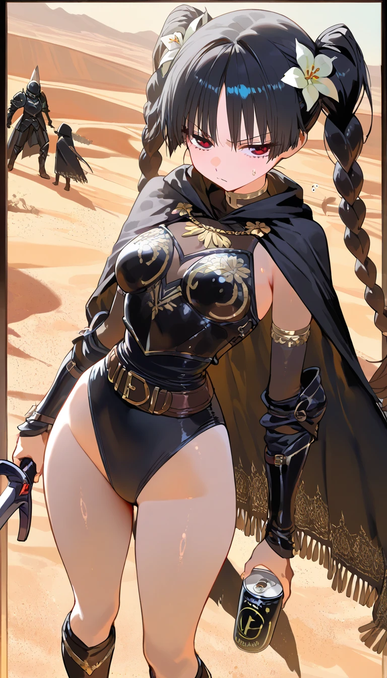 nsfw,8k,Masterpiece,(Green Bikini),((A woman wearing separate armor)),female knight,Mature Woman,28 years old,Bikini Armor, Beach,The world of fantasy games set in another world,Sexy anime characters,Slender figure,Cleavage,belly button,Short Bob,Black Hair,Shy smile,Flushed Cheeks, Knight Girl, Very detailed fan art, Detailed digital anime art, Anime Goddess, Anime illustration, Girl in Armor,Beautiful expression right down to your fingertips,Looking at the audience,Sweaty, glistening skin