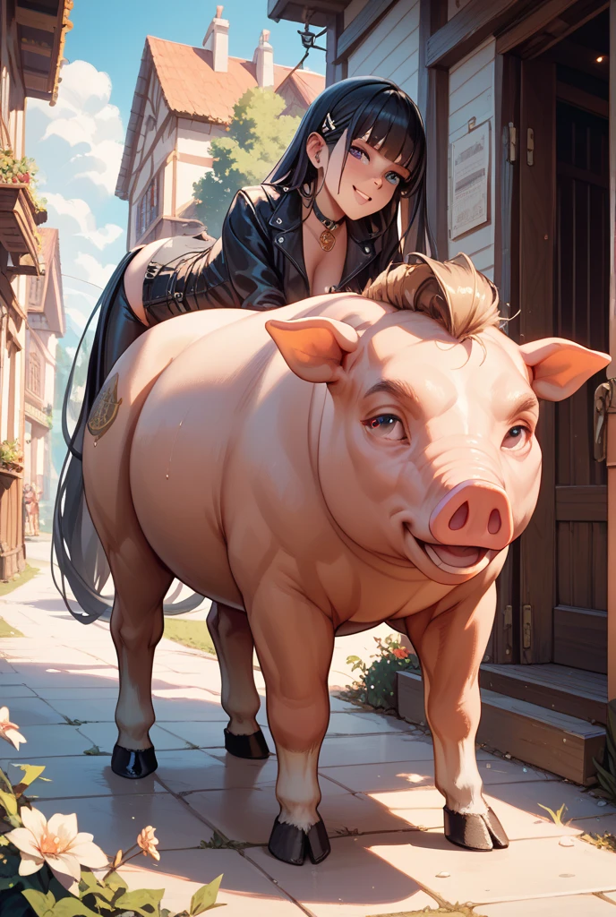 alone girl, human girl, hair in bun, cheongsam, torn clothes, on all fours, animal bull, (bull), bestiality, one huge bull, huge black bull, sex with huge bull, doggy style sex, rough sex, penis as thick as an arm, dick as thick as an arm, (huge penis: 1.6), in girl's pussy, girl's belly bulging with dick, girl's ahegao, outdoors, in the woods, lots of cum
