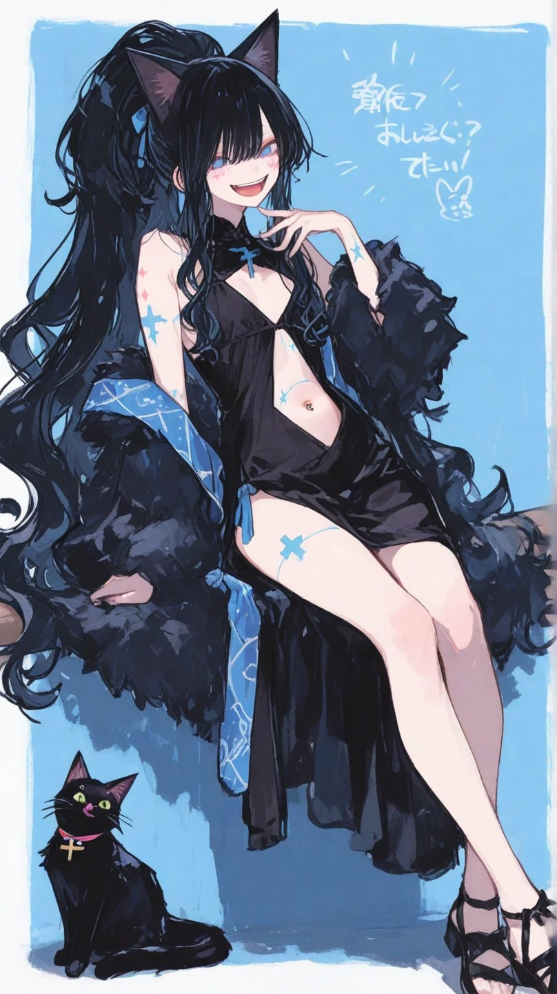 <lora:Elfquest_Winnowill-28:0.8> winnowill, dress, black dress, high slit, sideboob, skull, high contrast, sharp focus, masterpiece, best quality, highly detailed, HDR, highest quality, highres, sharp focus, 8k, 16k, skin pores, dynamic lights, realistic shadows, best shading, award winning masterpiece