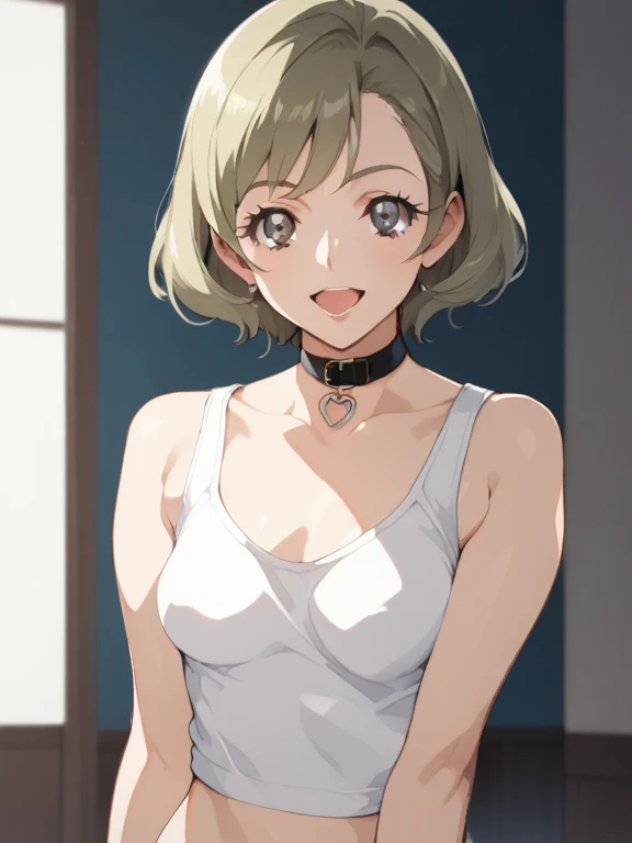 Super detailed.sweater,bare back,,bottomless,Blushing,bare breast,A little smile